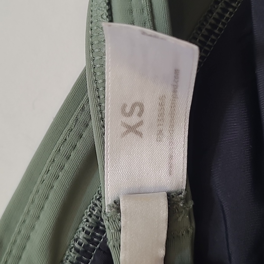 Solid & Striped Green Bikini Top - image 5